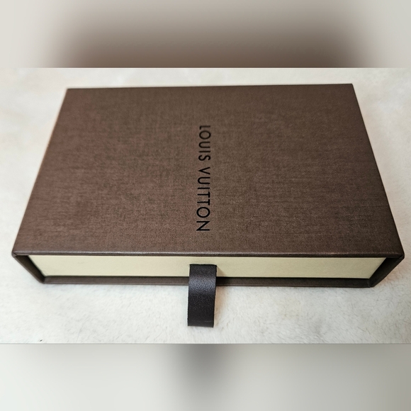 Louis Vuitton Brown Pull Out Drawer Gift Box Original Medium Belt Wallet Jewelry - Picture 5 of 9
